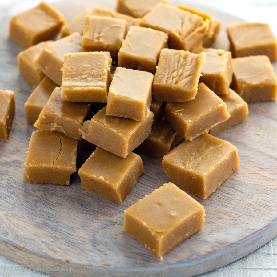 Easy Brown Sugar Fudge Veggie Homesteading